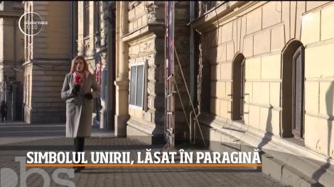 Simbolul unirii din Craiova, lăsat în paragină
