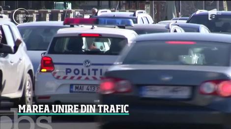 Marea unire din trafic, pe Valea Prahovei