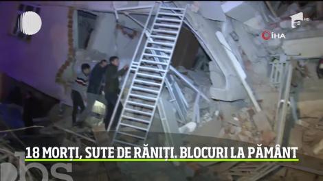 Cutremur devastator în Turcia. 18 oameni au murit şi 500 au fost răniţi