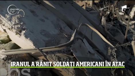 Iranul a rănit 34 de soldaţi americani în atacul cu rachete