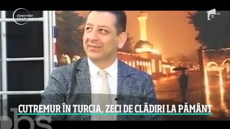 Cutremur devastator în Turcia. Sunt cel puţin 22 de oameni morţi şi peste o mie de răniţi