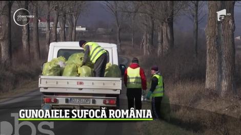 Malurile Jiului, groapa de gunoi a Craiovei! Autorităţile nu iau măsuri