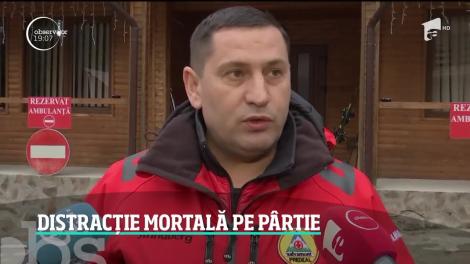 Distracţie cu final tragic în Predeal. Un adolescent a murit pe pârtie