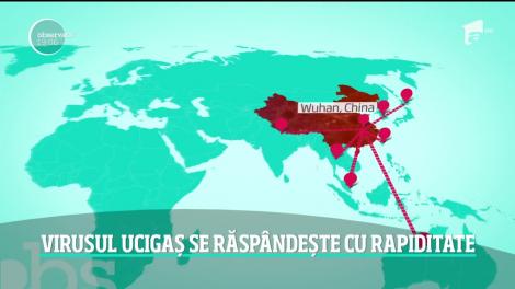 Virusul ucigaș din China se răspândește cu rapiditate. Specialiştii spun că se transmite înainte ca purtătorul să aibă simptome