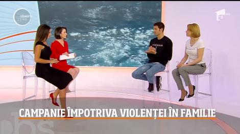 George Burcea, lecție de viață dintr-o dramă de familie. Actorul a pornit o campanie de conştientizare împotriva violenței în familie