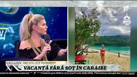 Xtra Night Show. Cântăreața Diana Matei, vacanță fără soț în Caraibe