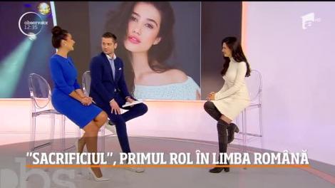 Mădălina Bellariu, dezvăluiri despre rolul Mariei din serialul Sacrificiul