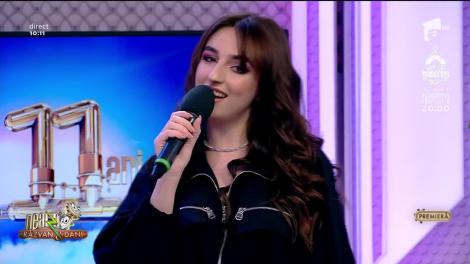 Neatza cu Răzvan și Dani. Lavinia Rusu cântă piesa Touch