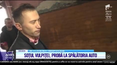 Acces Direct. Viorel, soțul Vulpitei, probă la o spălătorie auto!