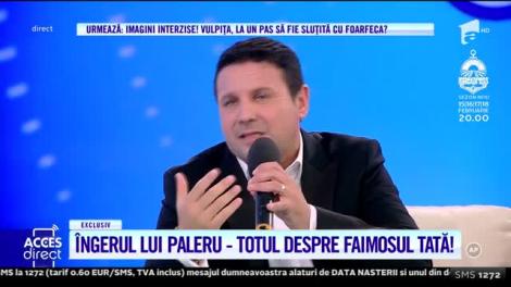 Nicu Paleru, în platoul Acces Direct, împreună cu fetiţa lui!