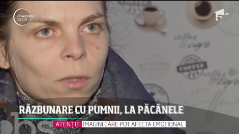 Patroana unui local, lovită până a căzut inconștientă la podea: ”A vrut să se răzbune!” Atenție, imagini ce vă pot afecta emoțional!