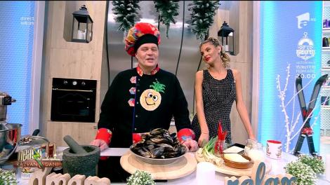 Rețeta Zilei - Neatza cu Răzvan şi Dani. Scoici cremoase cu brânză picantă