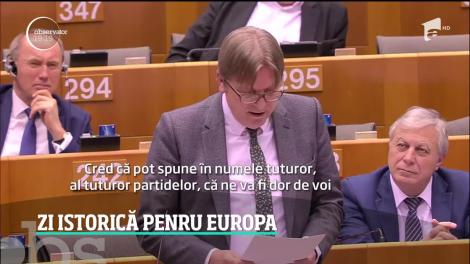 Seară istorică. Uniunea Europeană a semnat despărțirea de Marea Britanie. Ce trebuie să facă acum românii care trăiesc în UK
