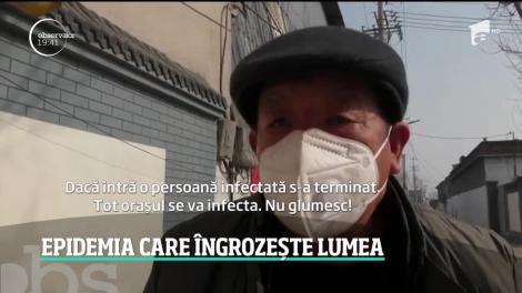 China se izolează tot mai mult pentru a frâna epidemia de coronavirus