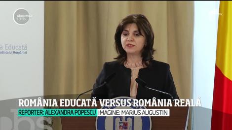 Visăm la România educată, adică un sistem modern de învăţământ, şi ignorăm România reală! În care sărăcia subminează dreptul la educaţie. Ce noi promisiuni face şeful statului