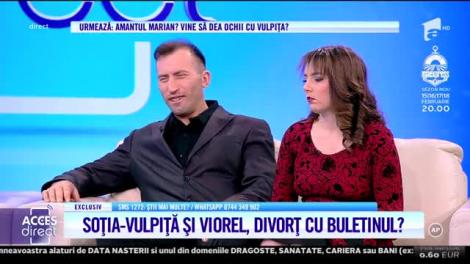 Căsnicia Veronicăi şi a lui Viorel stă pe un butoi de pulbere! Soţii din Blăgeşti au fost la un pas de păruială!