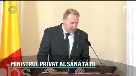 Ministrul Sănătăţii continuă să lucreze într-un spital privat