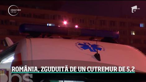 Coşmarul românilor a devenit realitate noaptea trecută: un cutremur de 5,2 a zguduit ţara!