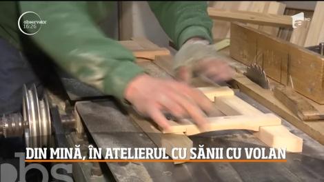 Doi foşti mineri din oraşul Cavnic şi-au investit banii primiţi în urma disponibilizărilor într-un atelier de fierărie şi tâmplărie