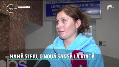 La doi ani de când băiețelul ei a primit o inimă nouă, minunea s-a repetat şi pentru mami: "Mama lui nu mai avea mult de trăit"