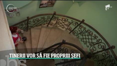 Tot mai mulţi români vor să fie propriii şefi