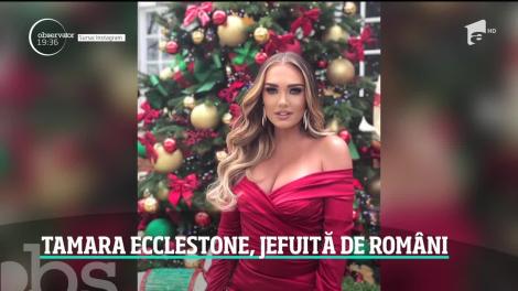 Doi români, mamă şi fiu, au jefuit-o pe Tamara Ecclestone, una dintre cele mai bogate femei din Marea Britanie! Ce au furat de la bomba sexi care a băgat bărbați în boală - VIDEO