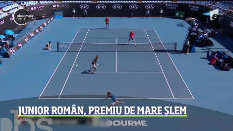 Nicholas David Ionel, la numai 17 ani, a reuşit ieri să câştige titlul în proba de dublu a juniorilor la turneul Australian Open