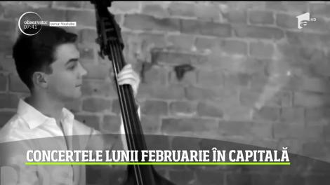Concertele lunii februarie în Bucureşti