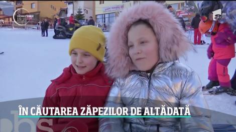 La Rânca, românii au simţit într-adevăr că e iarnă