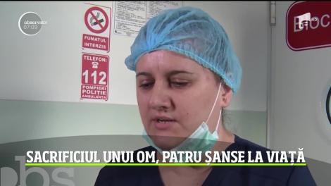 Patru vieți salvate după o prelevare de organe