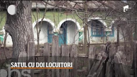 Într-un sat din judeţul Galaţi mai sunt doar doi locuitori, dar oamenii spun că sunt cât se poate de fericiţi, chiar dacă viaţa nu i-a scutit de greutăţi
