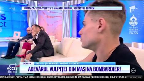 Vulpița a aruncat bomba! Ce i-ar fi promis Marian, ca să urce cu el în mașină: „Să-ți fie rușine!”