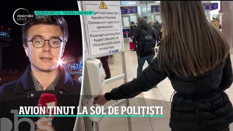 Poliţiştii de frontieră au oprit un zbor, după ce au aflat că la bord se află un individ fără drept de a intra în România