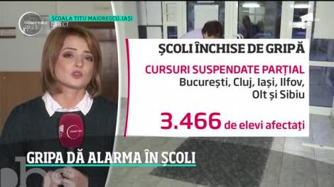 Măsuri drastice pentru a preveni răspândirea gripei. Ce sunt obligați copiii să facă, zilnic, în școlile ce nu au suspendat cursurile