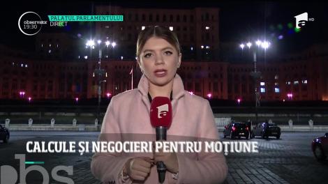 Calcule și negocieri pentru moțiunea de cenzură