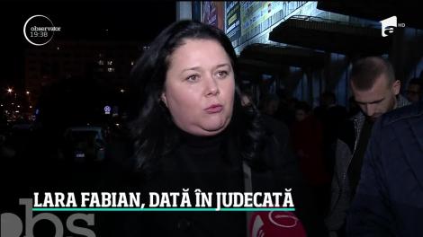 Lara Fabian a fost dată în judecată după ce şi-a anulat, din nou, concertul din Bucureşti