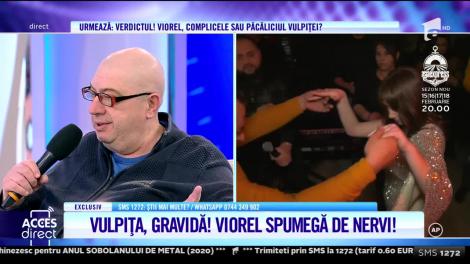 Vulpița, cu burtică de gravidă! A fost chemată ambulanța! Viorel: „Garantat 100% că e al meu!” - VIDEO