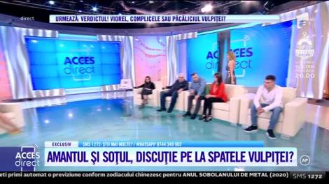 Acces Direct. Întâlnire secretă între Marian și Viorel! Amantul vrea să-l arunce pe soțul Vulpiței în pușcărie?