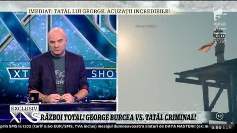 Xtra Night Show. Tatăl lui George Burcea, război total cu fiul său: Avea un cuțit în mână