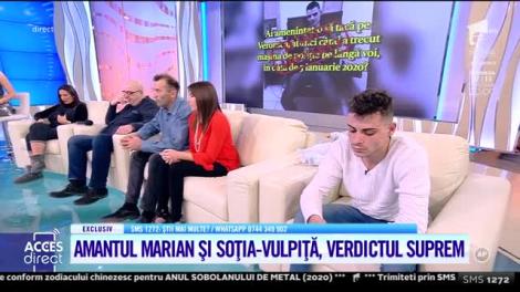 Acces Direct. Amantul Marian și soția Vulpiță, verdictul suprem în urma testului poligraf: Nu am întreținut relații intime cu Veronica