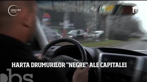 Cele mai mari bulevarde din Capitală sunt şi cele mai negre puncte când vine vorba de accidente