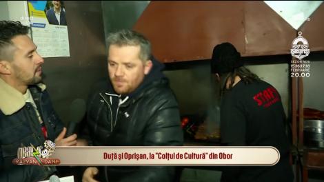 Marian Duță și Cătălin Oprișan, la "Colțul de Cultură" din Piața Obor