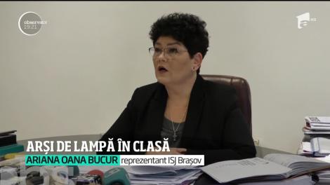 20 de elevi au suferit arsuri la ochi şi pe faţă din cauza unei lămpi cu ultraviolete într-o şcoală din Braşov