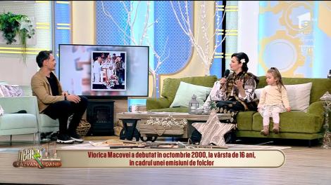 Viorica Macovei, împreună cu fetiță, în platoul "Neatza cu Răzvan și Dani"!