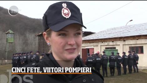 Pentru prima dată în istorie, la Şcoala de Subofiţeri Pompieri din Prahova, au fost admise şi cinci femei