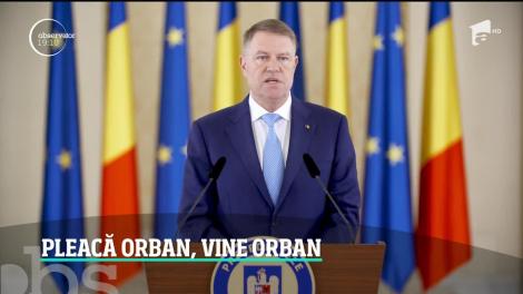 Ludovic Orban, premierul demis prin moţiune de cenzură, a fost desemnat să formeze un nou guvern