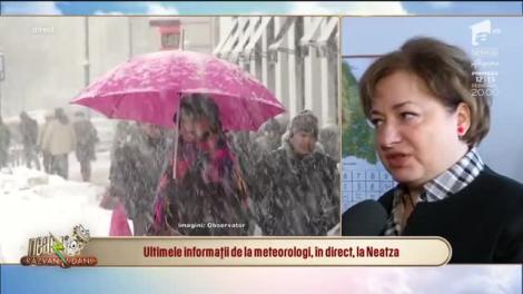 Neatza cu Răzvan şi Dani - Prognoza meteo ANM: Vin noptile geroase!