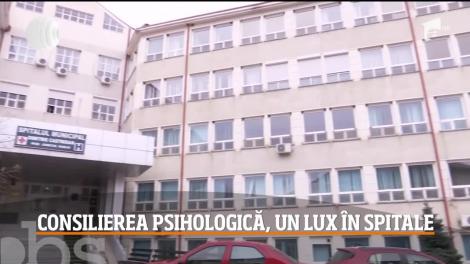 Consilierea psihologică, un lux în spitalele din România