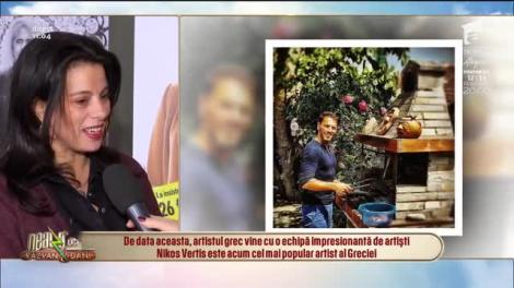 Nikos Vertis, trei nopți de vis alături de românce