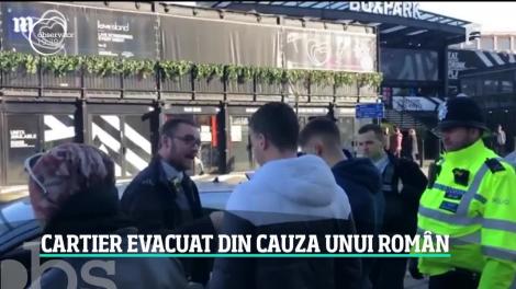 Un român a reușit să evacueze un cartier întreg, în Londra, după ce și-a parcat mașina! VIDEO